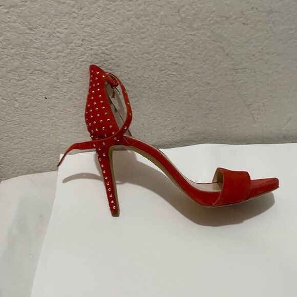 Vince Camuto Fora Cherry Suede Heels Size 9/39 - Picture 1 of 9